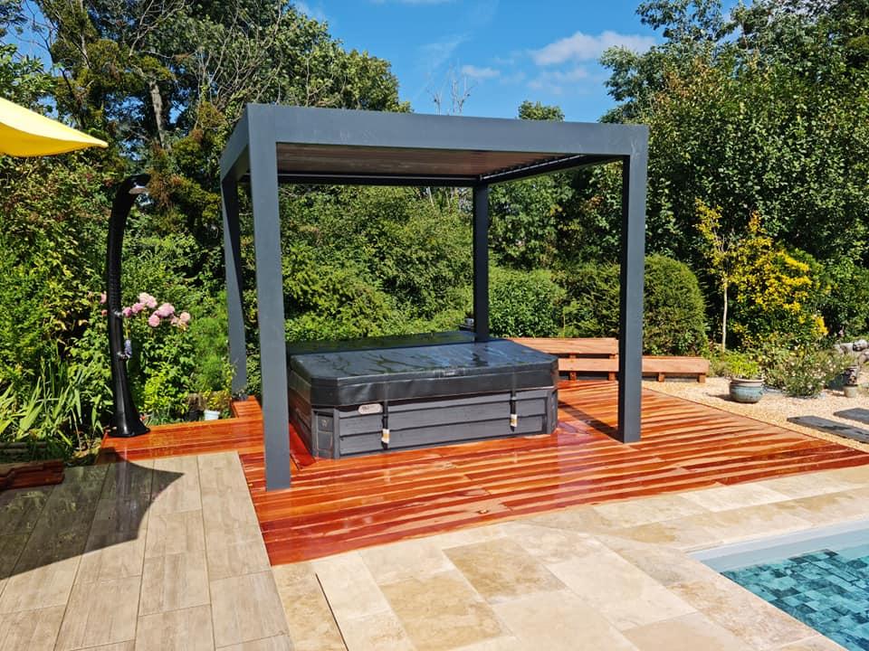 pergola près de Uzein 